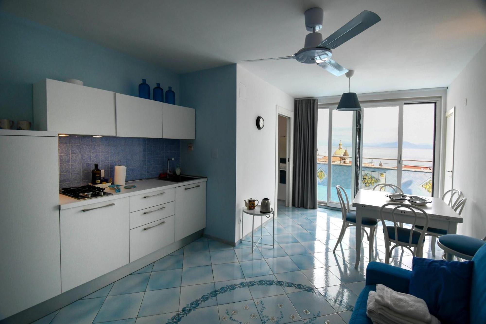 チェターラCasa Azzurraアパートメント エクステリア 写真